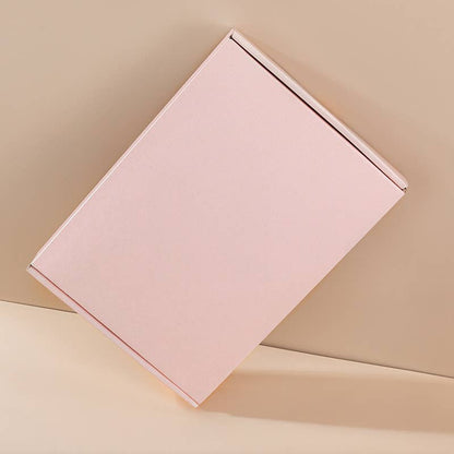 50pc, 4 sizes Pink corrugated cardboard mailer shipping box