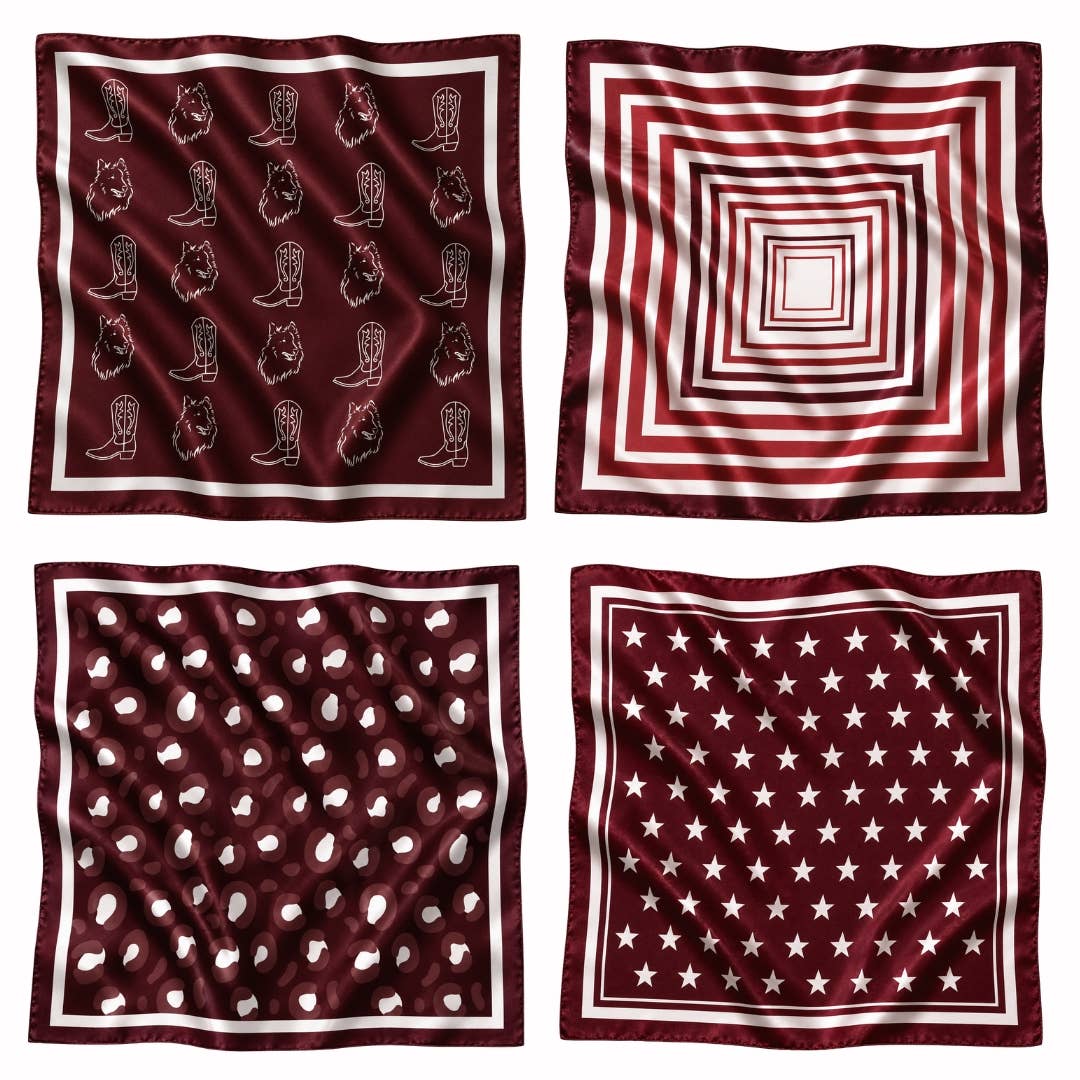 🏈❤️🤍 A&M Gameday Bandanas ✨